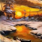 Workshop "O retiro" (1a sessão) tela 40cmx30cm