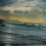 Workshop "Amanhecer" - 1ª sessão (tela 50x40cm)