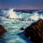 Workshop "Conflito" - 1ª sessão (tela 40x40cm)